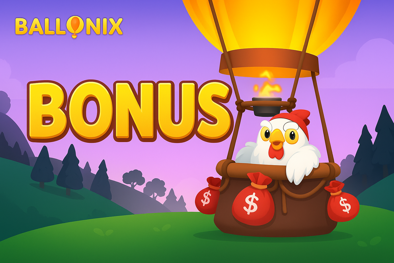Бонусная игра Ballonix